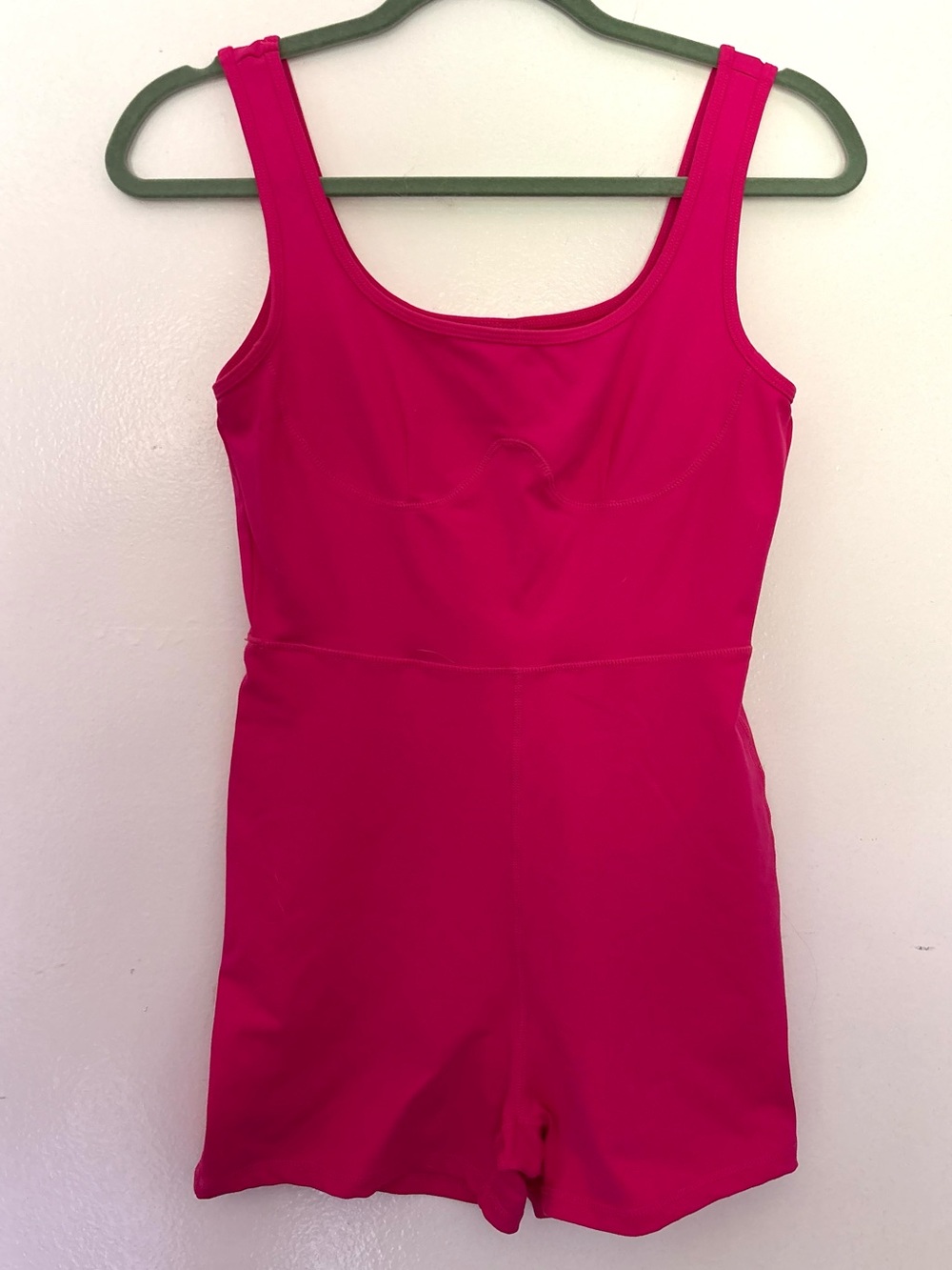 SHEIN Bright Fuchsia One-Piece Romper